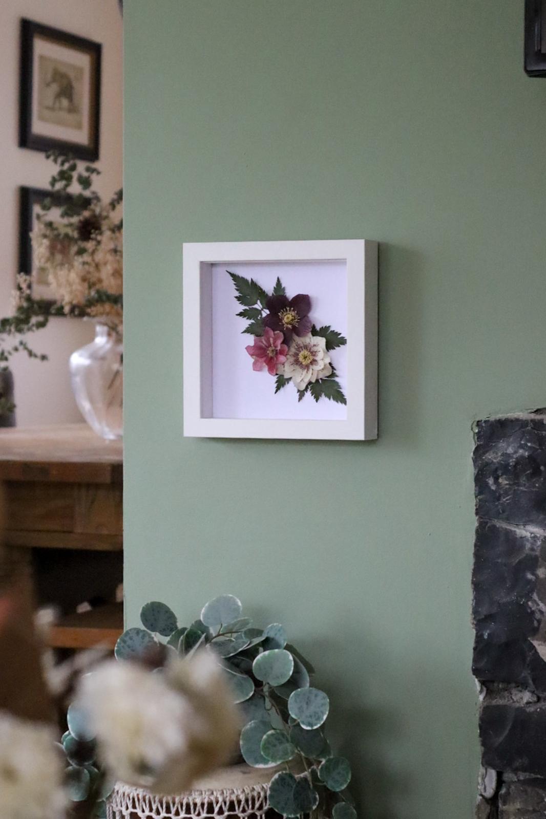 Hellebores Flower Frame